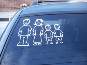 stick figure stickers