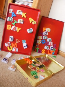 learning with magnetic letters