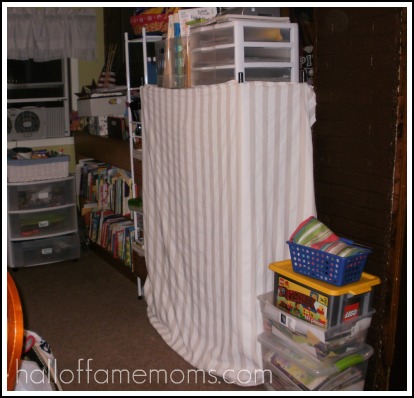 organizing your homeschool room