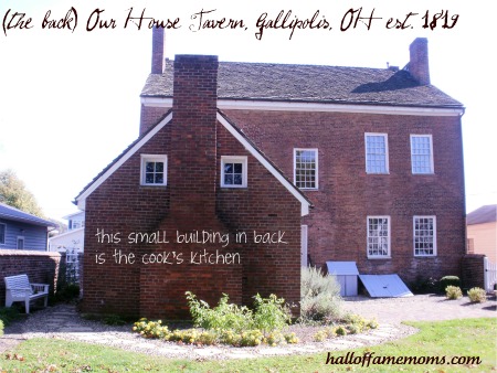The Our House Tavern in Gallipolis, Ohio 1819