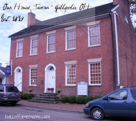 Our House Tavern in Gallipolis, OH (& a 1784 Cookie Recipe)