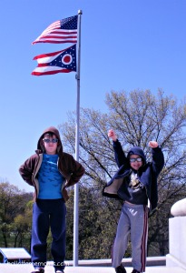 We like to play at McKinley Monument in Canton, Ohio.