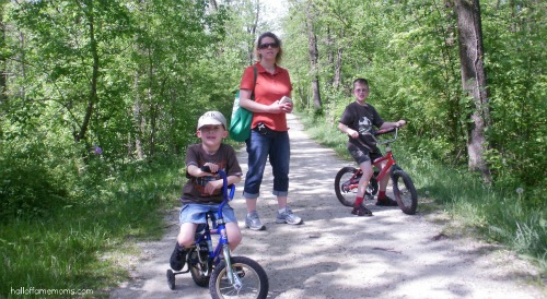 Walk or ride your bike at the Ohio & Erie Canalway Tow Path.