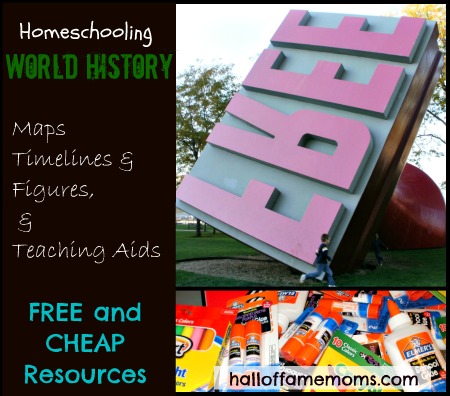  free homeschooling history and map printables