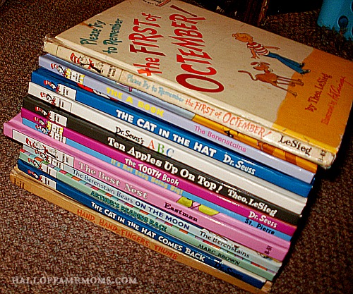 Dr. Suess and the Cat in the Hat books