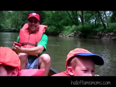 tips for canoeing with children