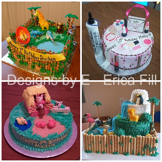 gorgeous detailed cakes