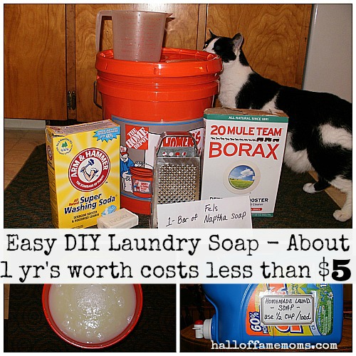 make your own cheap laundry soap