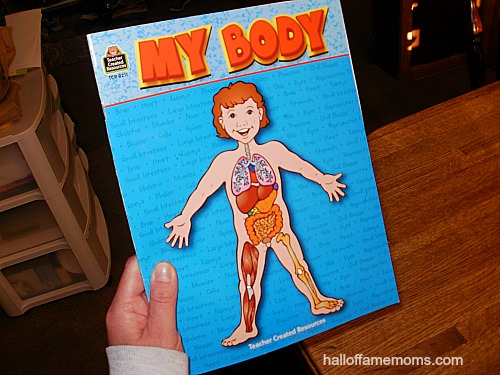 My Body book by Teachers Created Resources.