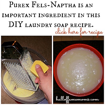 purex fels-naptha in homemade laundry mix