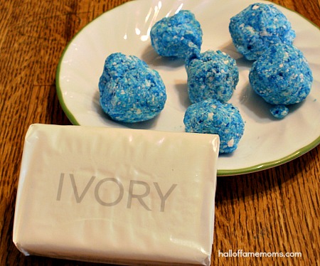 ivory soap microwave experiment - soap balls