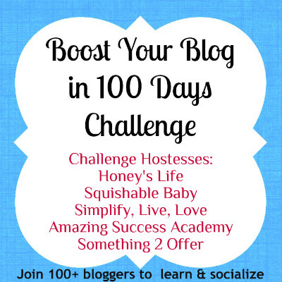 boost your blog challenge