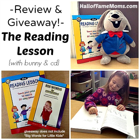 The Reading Lesson - review and giveaway.