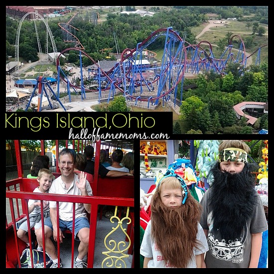 Our trip to Kings Island, Ohio.