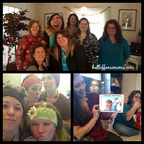 Secret Sister family Christmas party.