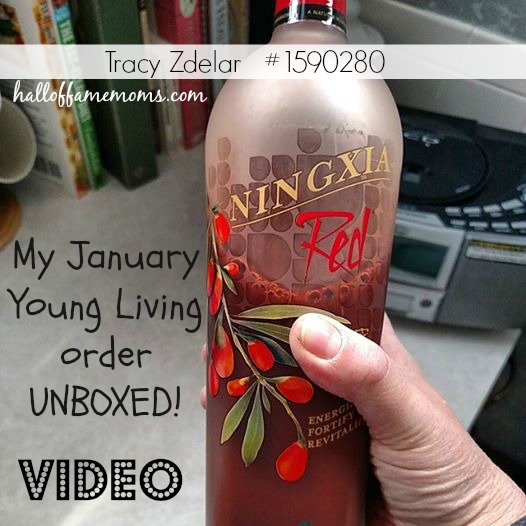 My Young Living order unboxing video.