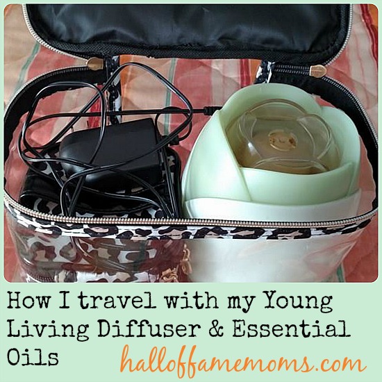 How to pack your diffuser and essential oils for travel.