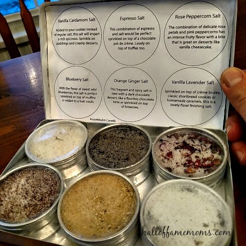 artisan gourmet baking salts for Mother's Day