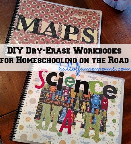 diy dry-erase workbooks for homeschooling