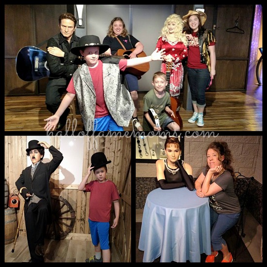 Our visit to the Hollywood Wax Museum.