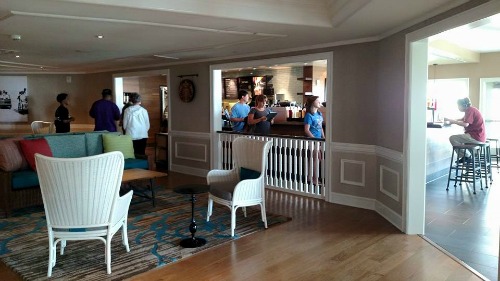 Starbucks inside Hotel Breakers