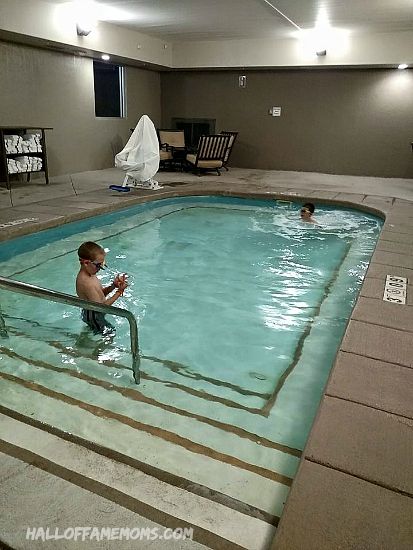 Therapy pool at Best Western Plus in Sandusky.