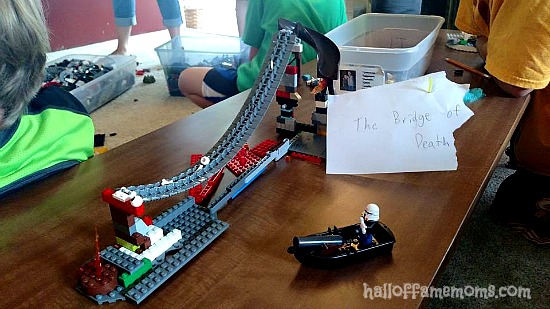Lego Club group build challenge.