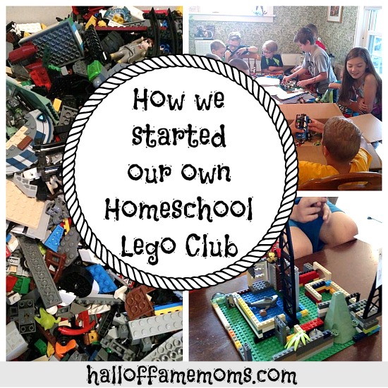 How to start a lego club in your home.
