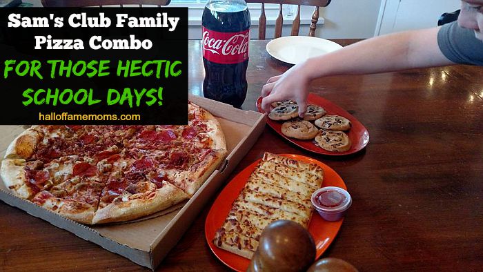 Making Dinner Easy with @SamsClub #FamilyPizzaCombo #ad