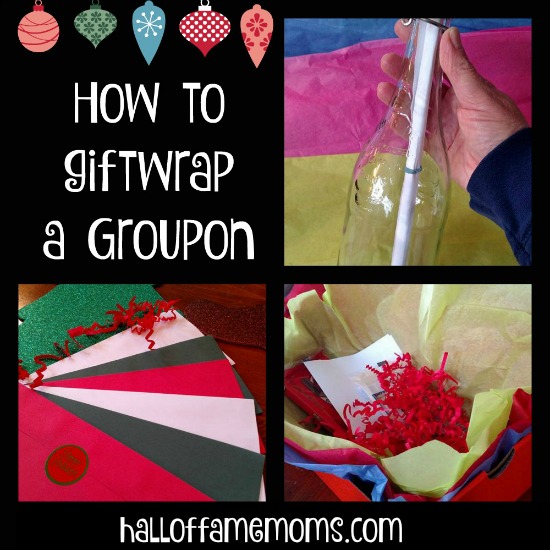 How to giftwrap a #Groupon