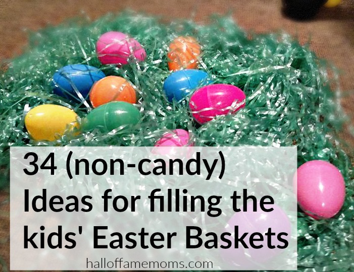 34 non-candy Easter Basket fillers 