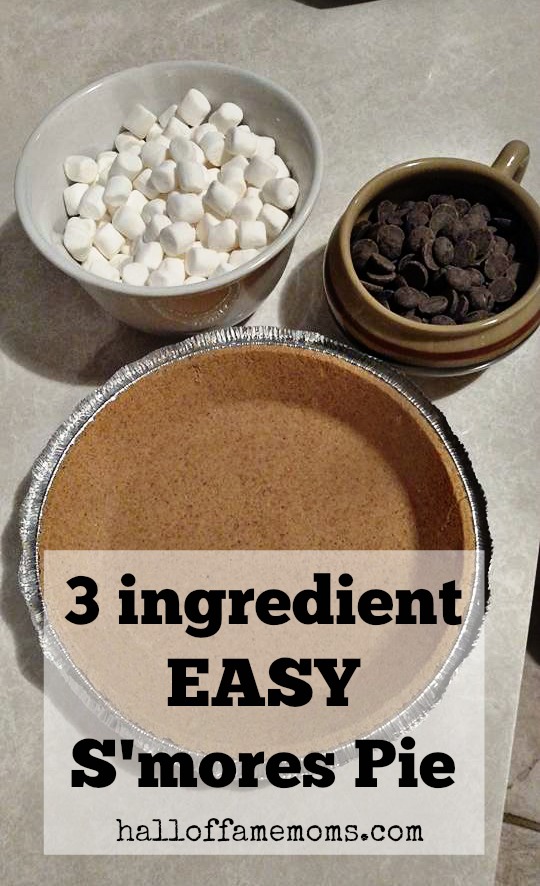 Easy S'mores Pie, all year round!