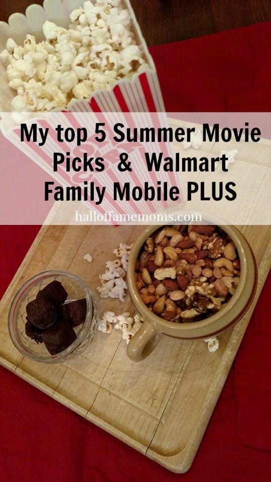 My Top 5 Summer Family Movie Picks #DataAndAMovie [ad]