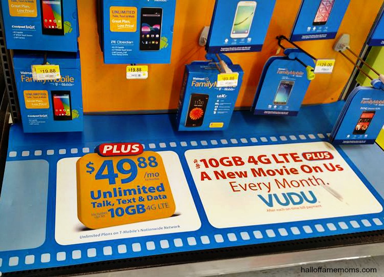 Walmart Family Mobile PLUS: an affordable plan for families #DataAndAMovie [ad]