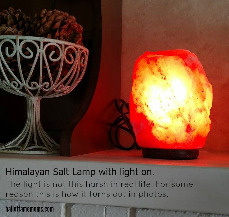 Himalayan salt lamps have been credited with helping people suffering from asthma, allergies and other diseases.