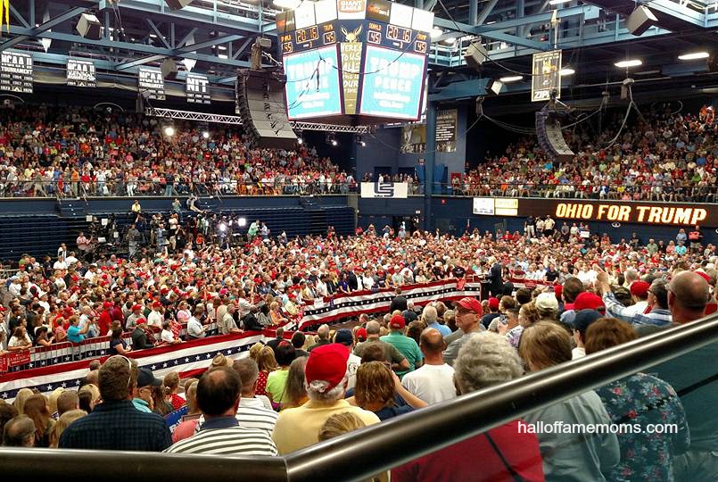 Trump rally in Akron, Ohio