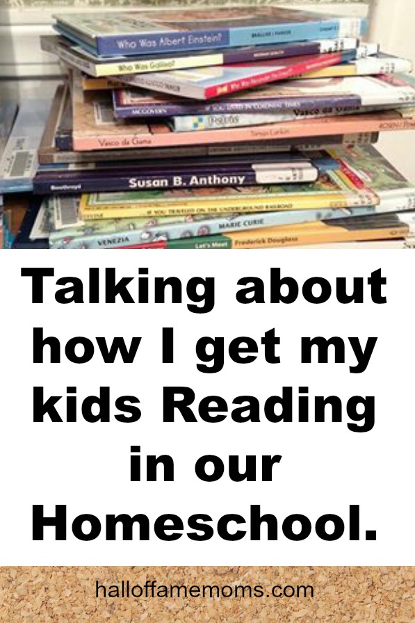 (Video included) How I get my kids reading in our homeschool.