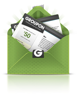 Save money with Groupon! 