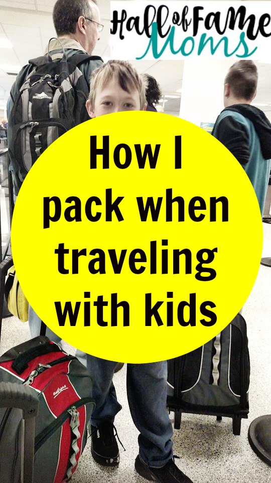 8 Things I pack when Traveling with Kids