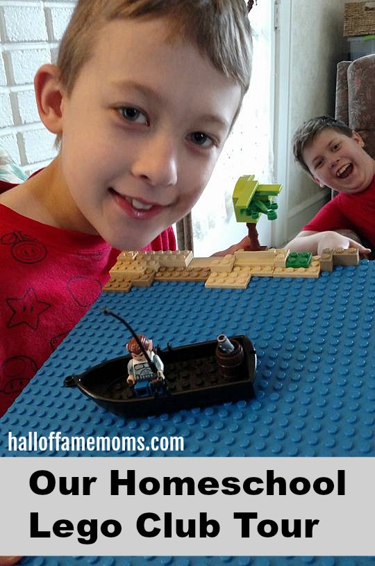 Picture Tour of our Homeschool Lego Club - Lego projects