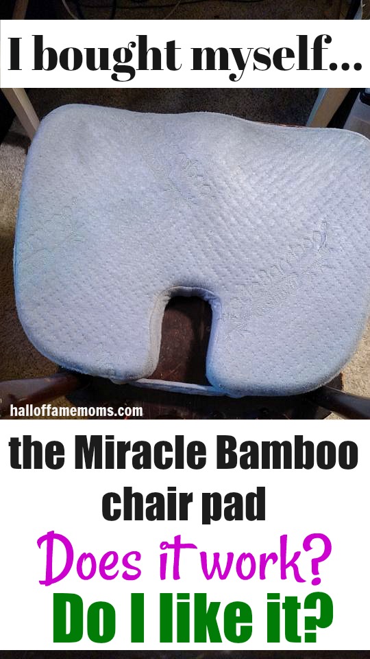 I bought myself the Miracle Bamboo Cushion. Here are my thoughts...