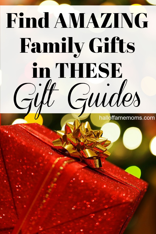 Find AMAZING Gifts for Family with these GIFT GUIDES