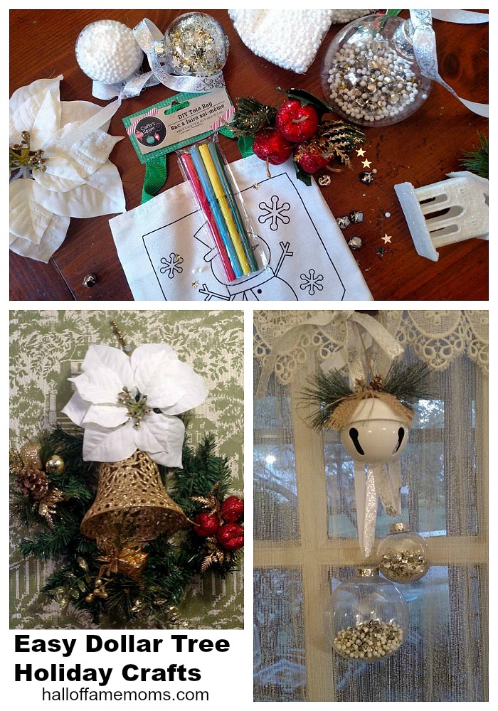 Make these Easy Dollar Tree Christmas Crafts