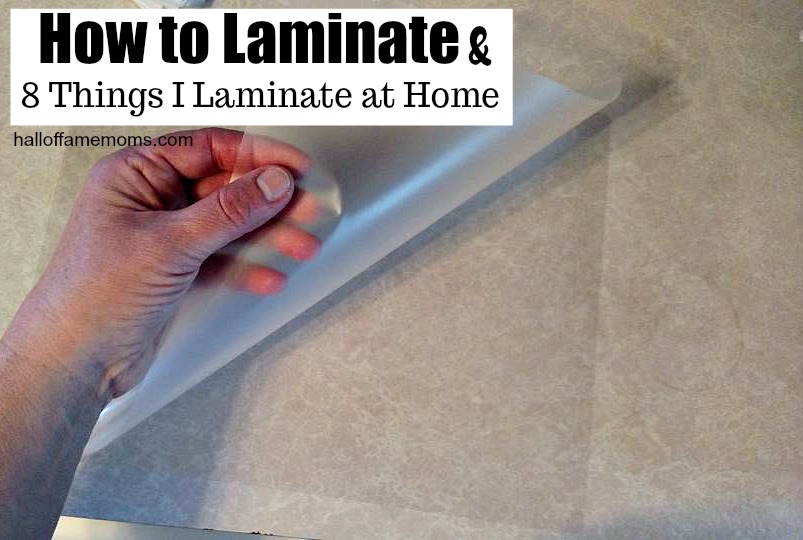 How to Laminate & 8 Things I Laminate at Home