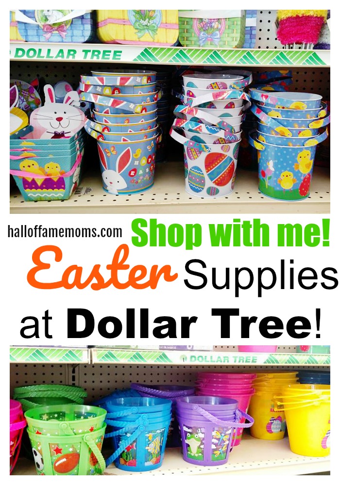 Shop with me for Easter Supplies at Dollar Tree!