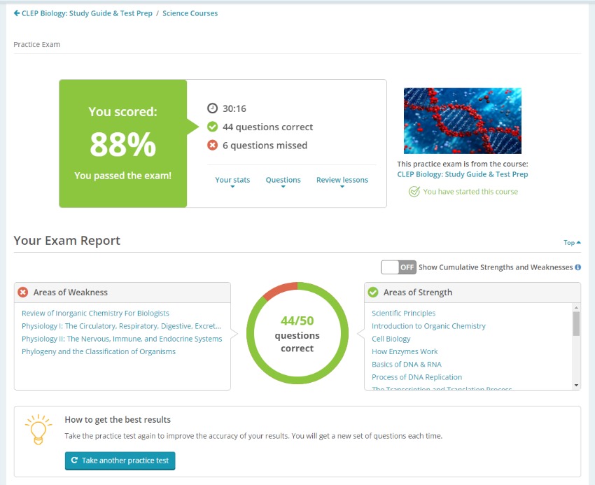 Prepare for the CLEP Exam with Study.com - More info here.