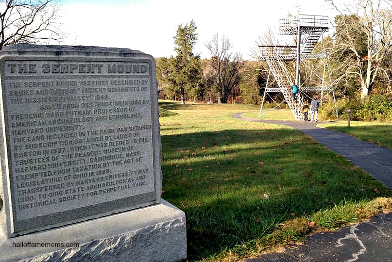 Visiting Serpent Mound in Peebles, Ohio