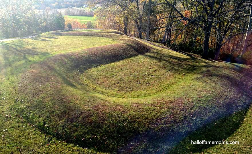 Visiting Serpent Mound in Peebles, Ohio