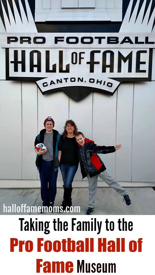 Taking the family to the Pro Football Hall of Fame Museum