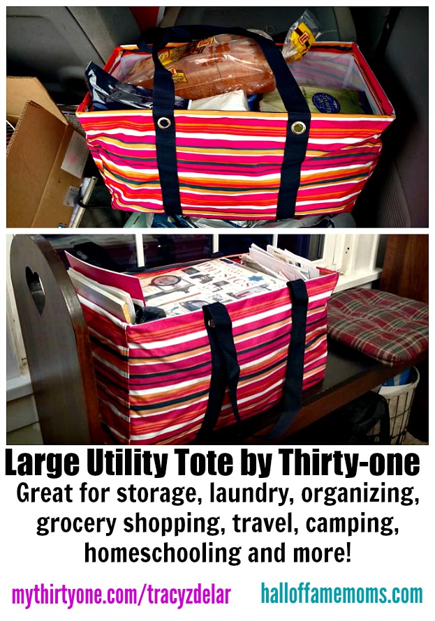 How I use the Large Utility Tote from Thirty-one